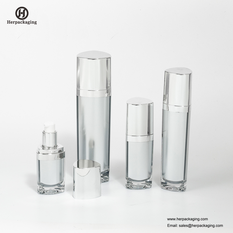HXL318 Tyhjä akryylitön ilmaton kerma ja Lotion Bottle kosmeettinen pakkaus ihonhoitosäiliö