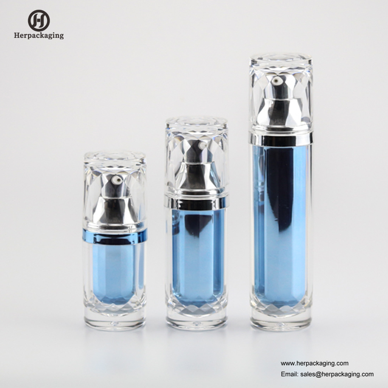 HXL328 Tyhjä akryylitön ilmaton kerma ja Lotion Bottle kosmeettinen pakkaus ihonhoitosäiliö