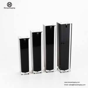 HXL414 Tyhjä akryylitön ilmaton kerma ja Lotion Bottle kosmeettinen pakkaus ihonhoitosäiliö