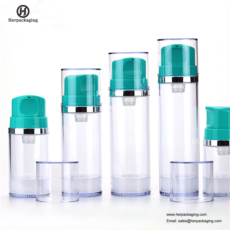 HXL415 Tyhjä akryylitön ilmaton kerma ja Lotion Bottle kosmeettinen pakkaus ihonhoitosäiliö