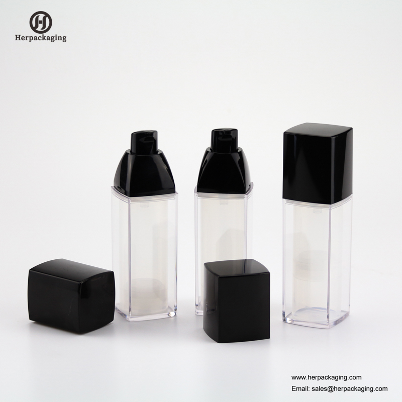 HXL-FRJ Tyhjä akryylitön ilmaton kerma ja Lotion Bottle kosmeettinen pakkaus ihonhoitosäiliö