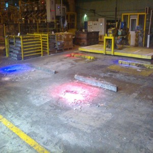 Hoist Bridge-nosturin valo / American Hoist Bridge Crane Light