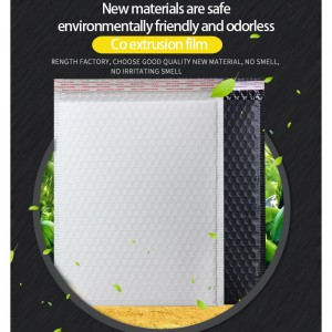 postikuplapussi pehmustettu pussi postimerkki Valkoinen KraftBubble Mailers mukautettu painettu kuplapostitus pehmustettu