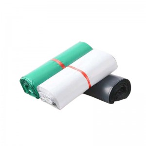 biohajoava valkoinen kuriiri kirjekuoren postitus muovinen postin poly laukku