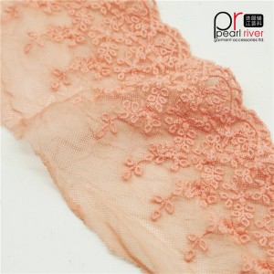 Laadukas vaaleanpunainen pitsi