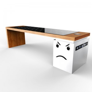 Solar Smart Bench -toimittaja Kiinassa korkealaatuinen valmistaja