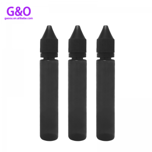 1oz 2oz 4oz 30ml musta pullea gorilla yksisarvinen e nestemäinen muovinen tippapullo 1oz musta lemmikki pullea gorilla yksisarvinen muovinen vaper-pullo