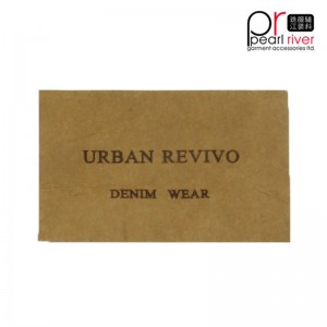 nahka muoti värikäs suuri numero merkintätarra