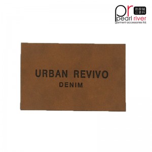 muoti nahka värikäs suuri numero merkintätarra