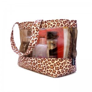 Korkealaatuinen räätälöity logo Nylon Mesh Kangaskassit