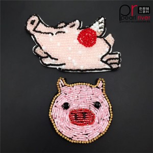 Ympäristöystävällinen helmiä Animal Dragonfly pegasus brodeerattu patch räätälöitynä