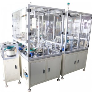 Lämpötilansäätimen kytkinkokoonpanoautomaatti