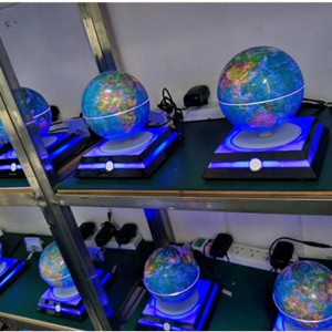360 pyörivä magneettimagneettipallo PA-0719H-Star 6 tuuman tähdistöpallo