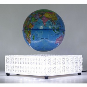 spining led crystal maglev levitate globe PA-0717-G kelluva maapallo 6inch 7inch 8inch