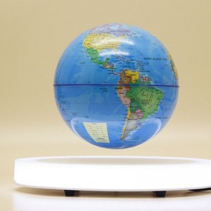 led-valossa pyörivä magneettinen levitaatti maapallo PA-0702-G kelluva maapallo 6inch 7inch 8inch