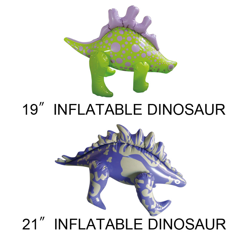 Eri suosittuja puhallettavia eläimiä varten tarkoitettu dinosauruslelu