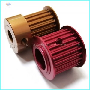 Alumiini jakohihnan hihnapyörä