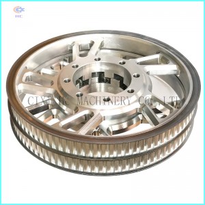 Ruostumattomasta teräksestä valmistettu 12 mm: n hdd 3m 30t: n hihnapyörä