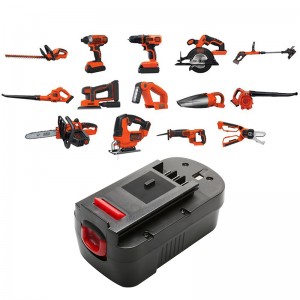 18 V 3000mAh Ni-Mh-uudelleenladattavat akut akkukoneisiin A18, A18E, A1718, A18NH, HPB18, HPB18-OPE