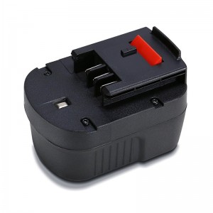 Ni-Cd 12V 1500mAh Rechargeavle -työkalujen akut Black \u0026 Decker A1712, A12, A12EX, FSB12, FSB120B, FSB120BX, BD-1204L, B-8315, BPT1047
