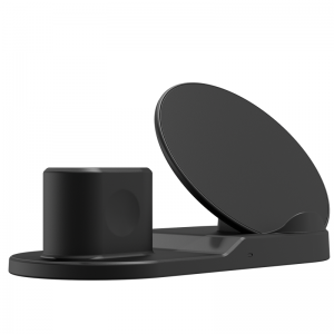 KPS-9302HC 3in1 qi nopea 10W-älypuhelimen kellokuulokkeiden langaton laturi