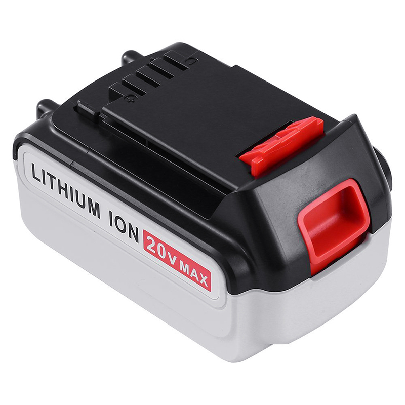 Li-ion 20V 4000mAh vaihtoakut Black u0026 Decker LB20-, LBX20-, LBX4020-, LB2X4020-akkuille