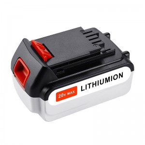 Black \u0026 Decker LB20, LBX20, LBX4020, LB2X4020 -työkalujen paristojen vaihto-Li-ion 20V 6000mAh akku
