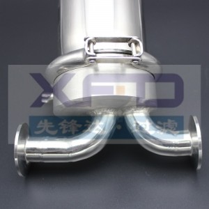 Ruostumattoman teräksen suodatinkotelot