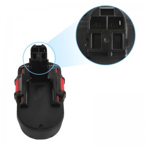 Ni-Mh 18V 3000mAh ladattavien akkujen sähkötyökalu Bosch BAT025, BAT026