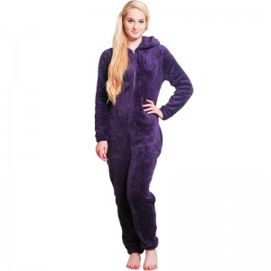 Aikuiset Onesie Violetti Pyjama
