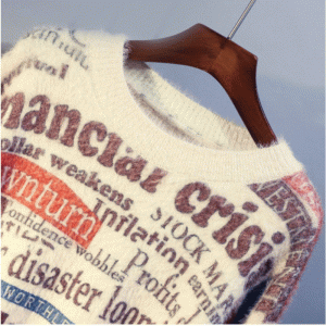 2019 mittattu minivillaa talvi löysä lyhty hiha hyvät villapusero neulepusero