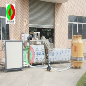 Jatkuva vihannesten syväpuhdistus tuotantolinja