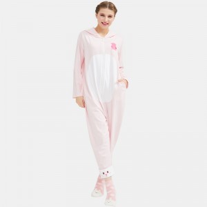 Naisten Onesie-puuvilla Jersey kirjontapitsasetti