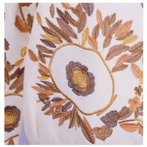 Mukautetun suunnittelun kukkakirjonta hyvät kangas villapaita villapaita