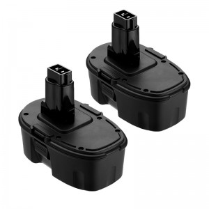 Ni-Mh 18V 2000mAh akkuakkuporakone Dewalt DC9096, DC725, DE9095