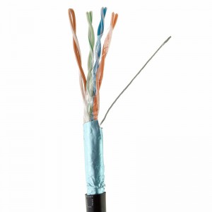 Ethernet-kaapeli CAT5E-kaapeli suojattu (FTP) käynnistetty