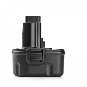 Ni-Mh 12V 3000mAh ladattavat sähkötyökalujen akut Dewalt DE9072, DE9074, DE9075