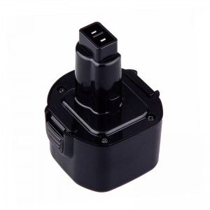 9.6V 1700mAh Ni-Cd -akku, Dewalt DE9062, DW9061, DW9062