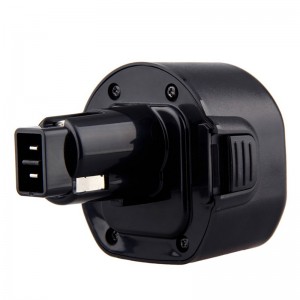 Ni-Mh 9.6V 2000mAh akkukoneet - Dewalt DE9062, DW9061, DW9062