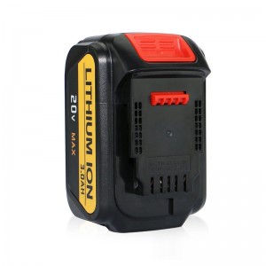 Li-ion 20 V 3000mAh johdotonta työkalua vaihtavat akut Dewalt DCB182, DCB184, DCB200, DCB201