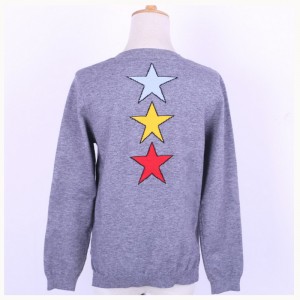 2018 kevät syksyllä hyvät Brocade-Jacquard-neulotut villapaita