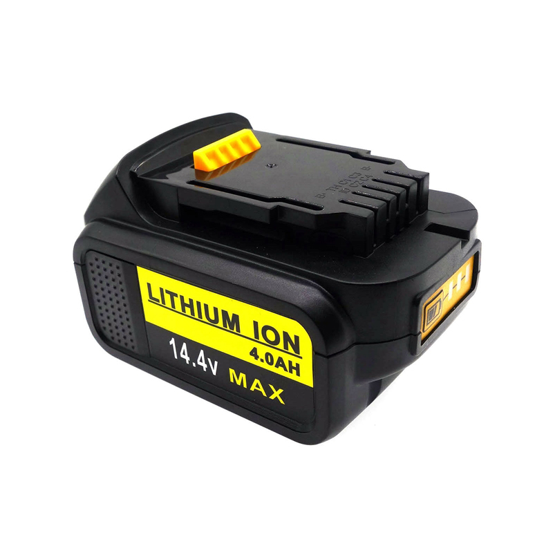 Li-ion 14,4 V 4000mAh Vaihda akkujen poraparistot Dewalt DCB140: lle