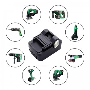 BSL1415, BSL1415X, BSL1430 14,4 V 3000mAh Li-ion kannettava porakäyttöinen akku Hitachille