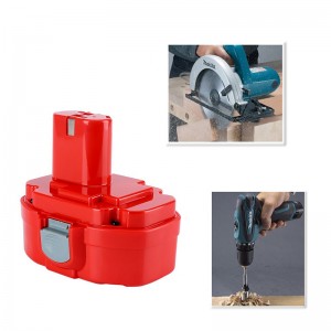 Ni-Mh 18V 2000mAh akkutyökalujen paristot kennoille Makita 1822, 1823, 1834