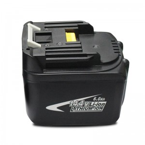 Li-ion 14.4V 6000mAh varaosaakut Makita BTW250Z, BUB142Z porakoneisiin