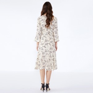 Kukka-Ladies-toimistojen mekot - Naisten Rento Prom-mekko JCGJ190315070