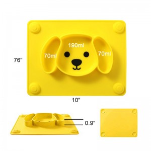 Luistamaton, murtumaton BPA-vauvaruokinta-astiat