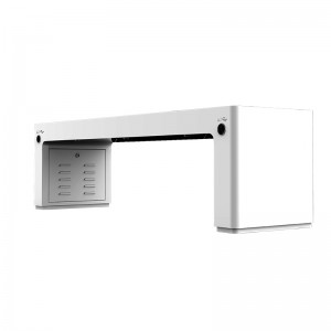 Moderni kaupunkisuunnittelu ulkokalusteita LED-lamppurasia Garden Street penkki Smart City aurinko tuote