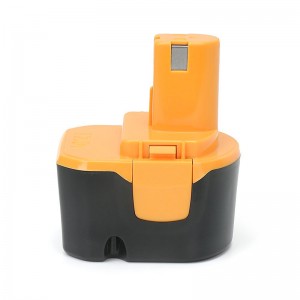 Ni-Mh 12V 2000mAh vaihto-sähkötyökalujen akut Ryobi 1400652, 1400652B, 1400670
