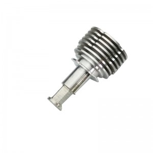 Poraus laserleikkaus Tarkkuus CNC-työstö alumiinileimausosa